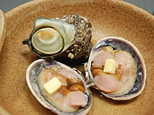 季節の貝の鍋物